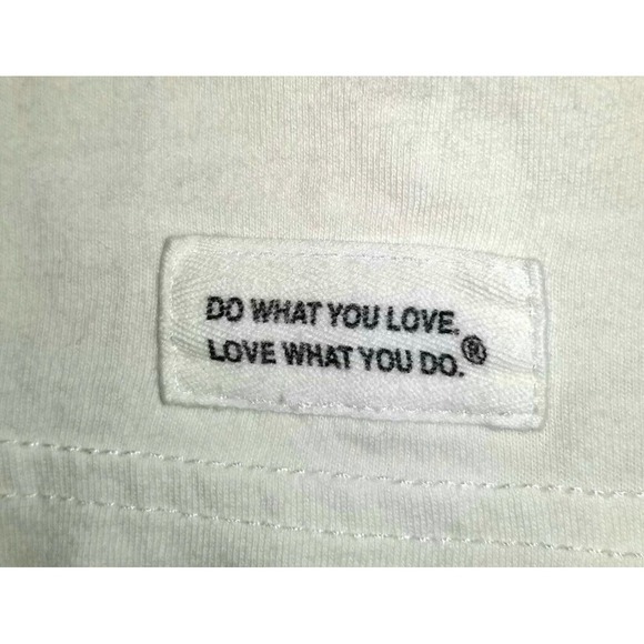 Life is Good XL cream with dog design on‎ front t-shirt short sleeve shirt - Picture 4 of 7